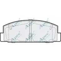 Тормозные колодки, дисковые, комплект APEC BRAKING 1265459353 IF50VA PAD1387 KAD DQYW