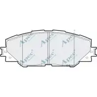 Тормозные колодки, дисковые, комплект APEC BRAKING QM 1EZIE O91GAU 1265462001 PAD1592