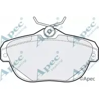 Тормозные колодки, дисковые, комплект APEC BRAKING J 5E4OBA 1265462027 PAD1594 ETJV1