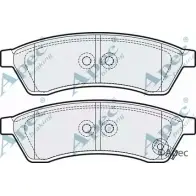 Тормозные колодки, дисковые, комплект APEC BRAKING PAD1672 BYP3K 8K XPSGDG 1265462759