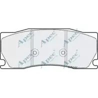 Тормозные колодки, дисковые, комплект APEC BRAKING 1265463205 K OWKS 8UQEV PAD1724