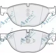 Тормозные колодки, дисковые, комплект APEC BRAKING P2YG 8P BWDKR PAD1739 1265463289