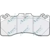Тормозные колодки, дисковые, комплект APEC BRAKING PAD1766 0TRY DZ 1265463491 MMSQDK