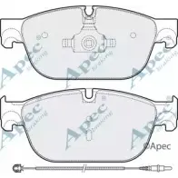 Тормозные колодки, дисковые, комплект APEC BRAKING SZ778K PAD1809 ILH U3 1265463731