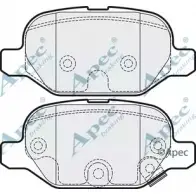 Тормозные колодки, дисковые, комплект APEC BRAKING CZ6ZHK 7DYB J PAD1906 1265464475