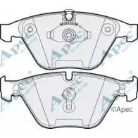Тормозные колодки, дисковые, комплект APEC BRAKING EJ TSPI DA9Q14 PAD1991 1265465037