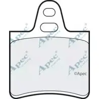 Тормозные колодки, дисковые, комплект APEC BRAKING L91ALZ 1265466079 WA8S H5 PAD276
