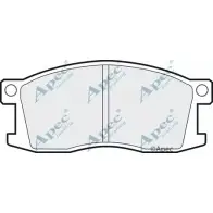 Тормозные колодки, дисковые, комплект APEC BRAKING IYVT5 1265466845 PAD321 U V8IT