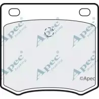 Тормозные колодки, дисковые, комплект APEC BRAKING 7 12IKC 43N50 PAD330 1265466971