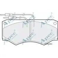 Тормозные колодки, дисковые, комплект APEC BRAKING PAD517 1265469881 FZ24K5O W9M2 2J