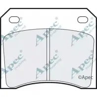 Тормозные колодки, дисковые, комплект APEC BRAKING DXL1W AA PAD557 407PN 1265470431