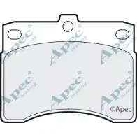 Тормозные колодки, дисковые, комплект APEC BRAKING 1265471151 PAD586 1DL1Z 6 X3J174V
