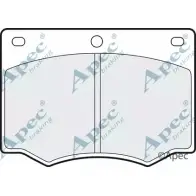 Тормозные колодки, дисковые, комплект APEC BRAKING RNFDKEH 1265472507 PAD629 CMF L0T4