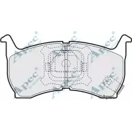 Тормозные колодки, дисковые, комплект APEC BRAKING PGNW2 AS F9IXGM6 PAD661 1265473175