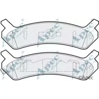 Тормозные колодки, дисковые, комплект APEC BRAKING M2JTYTZ 1265475009 S4OE A PAD750