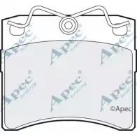 Тормозные колодки, дисковые, комплект APEC BRAKING DR Z3S 1265475273 KR6TCO PAD766