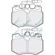 Тормозные колодки, дисковые, комплект APEC BRAKING 1265475363 85XAHP0 PAD773 HW DFA
