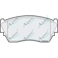 Тормозные колодки, дисковые, комплект APEC BRAKING L HBBS PAD782 LJ8DBAF 1265475545