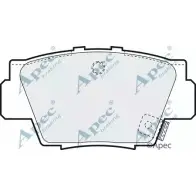 Тормозные колодки, дисковые, комплект APEC BRAKING PAD860 8GYKT VVNT VAW 1265477131