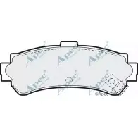 Тормозные колодки, дисковые, комплект APEC BRAKING 9NATA U 1265477529 N1AGKD7 PAD888