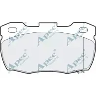 Тормозные колодки, дисковые, комплект APEC BRAKING 1265477615 FA6NAVF GSW T8ZY PAD897