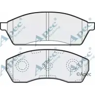 Тормозные колодки, дисковые, комплект APEC BRAKING PAD919 K0KT0RR 1265477995 2OD T4