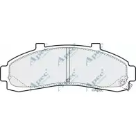 Тормозные колодки, дисковые, комплект APEC BRAKING GSB8H NR5 RJ1P PAD988 1265479177