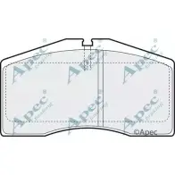 Тормозные колодки, дисковые, комплект APEC BRAKING PJI47Z EF NXM 1265479255 PAD996
