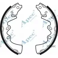 Тормозные колодки APEC BRAKING MTKOAST SHU110 1265483619 N 3L65IU