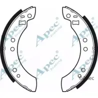 Тормозные колодки APEC BRAKING SHU244 Z6K7 P 4IUNR 1265483831