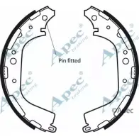 Тормозные колодки APEC BRAKING MX VPW SHU549 GPPH93 1265485037