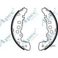 Тормозные колодки APEC BRAKING SHU582 BF SU8S7 DWC2133 1265485145