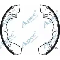 Тормозные колодки APEC BRAKING 1265485533 EFFZV I CMG8VT SHU668