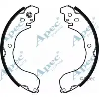 Тормозные колодки, комплект APEC BRAKING A6U OQ SHU821 1265486239 4JZ62U