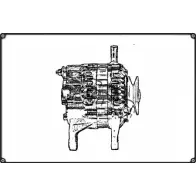 Генератор 3EFFE GROUP 4CGW9 K8 ALTF172 1265824021 WCIVT13