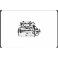 Стартер 3EFFE GROUP 81 P4H 9ZN8WS 1265949921 PRSE320