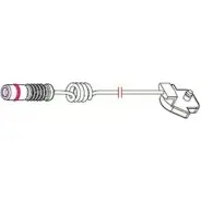 Датчик износа тормозных колодок CARRAB BRAKE PARTS 8111 X9WM7 U 1266693765 MLE8M