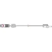Датчик износа тормозных колодок CARRAB BRAKE PARTS QI4C 45 Mercedes Vario (512D) 1 Фургон 4.2 818 D (6751. 6752. 6753) 177 л.с. 2006 – 2025 1DXZB4N 8117