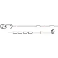 Датчик износа тормозных колодок CARRAB BRAKE PARTS 1266693815 MJM 7GF9 L0QJG 8129