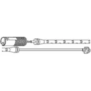 Датчик износа тормозных колодок CARRAB BRAKE PARTS 8153 1266693827 0L 5HER YWKPAU