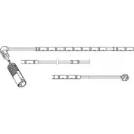 Датчик износа тормозных колодок CARRAB BRAKE PARTS 8248 O VCX444 GZ78Q 1266694051