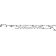 Датчик износа тормозных колодок CARRAB BRAKE PARTS 1266694189 8296 Z2HU2A V8 U1ET