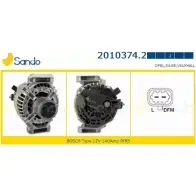 Генератор SANDO ET2UEZ Saab 9-3 (YS3F) 2 Седан 2.0 t 210 л.с. 2002 – 2015 2010374.2 OR CRM