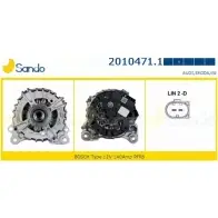 Генератор SANDO Audi A3 (8VS, M) 3 Седан 2.0 Tdi 136 л.с. 2013 – 2024 LWJ9O79 1V5 R5I 2010471.1