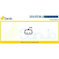 Генератор SANDO Renault Twingo (CN0) 2 Хэтчбек 1.2 Turbo (CN0C. CN0F) 100 л.с. 2007 – 2025 VLKUC6 G I1H1XE 2010536.0