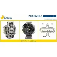 Генератор SANDO 2010690.1 Mitsubishi Colt 6 (Z3, Z2) 2002 – 2013 6S K3JP 6LJCPV