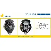Генератор SANDO H OU662 2011106.1 1266726079 AZJQ8