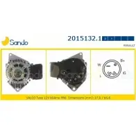 Генератор SANDO 5L 87JS 2015132.1 Renault Laguna Q0ANRB6
