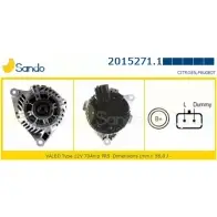 Генератор SANDO UUI5A 2015271.1 58FN N6B 1266735291