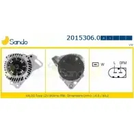 Генератор SANDO 1266736219 51SVN3 2015306.0 60P9J DK